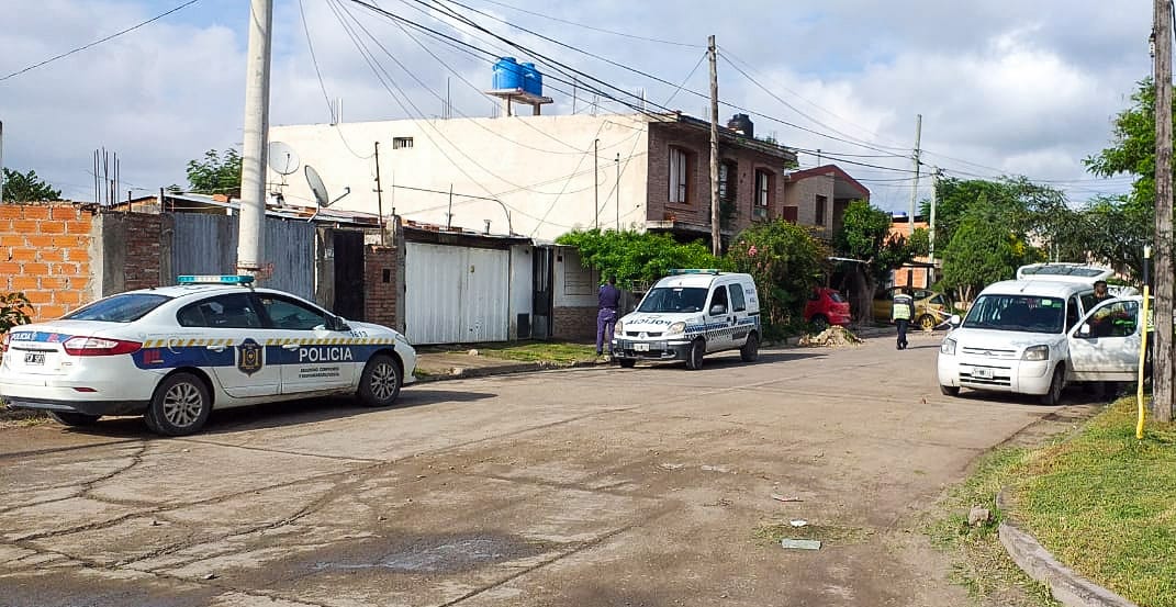 Foto allanamiento de remisera ilegal